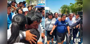 Dan último adiós a docente víctima de feminicidio en el río de Sechura Dan último adiós a docente víctima de feminicidio en el río de Sechura