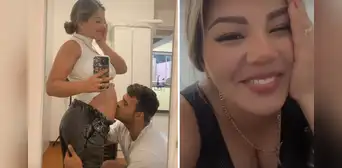 Estrella Torres reveló por qué Kevin Salas le besó la pancita: ¿qué dijo?