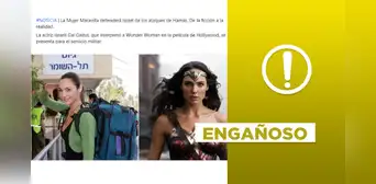 Foto de Gal Gadot no la muestra alistándose recientemente para “defender a Israel de Hamás” Foto de Gal Gadot no la muestra alistándose recientemente para “defender a Israel de Hamás”