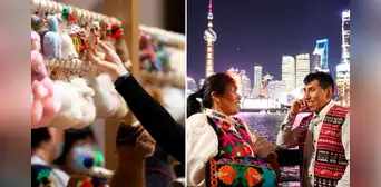 Pareja de artesanos arequipeños triunfa en China con peluches de alpaca Pareja de artesanos arequipeños triunfa en China con peluches de alpaca