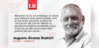 Cerrón, prófugo y ladrón, por Augusto Álvarez Rodrich Cerrón, prófugo y ladrón, por Augusto Álvarez Rodrich