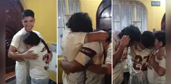 Piero Quispe protagoniza tierno momento con sus padres tras campeonar con la ‘U’: "Se lo merece" Piero Quispe protagoniza tierno momento con sus padres tras campeonar con la ‘U’: "Se lo merece"