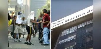 Joven universitario es herido de gravedad por bala perdida en presunta pelea de barristas