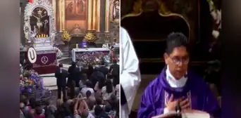 Sacerdote se hace viral tras pedir al Señor de los Milagros que gane Universitario: “Se hizo realidad”