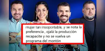 Fans de 'El gran chef' exigen la SALIDA de esta FAMOSA del reality: "Se nota la preferencia del jurado" Fans de 'El gran chef' exigen la SALIDA de esta FAMOSA del reality: "Se nota la preferencia del jurado"