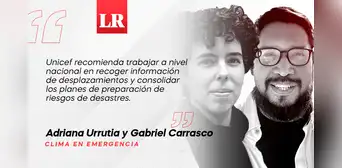 Niñez desplazada: prioridad en la crisis climática, por Adriana Urrutia y Gabriel Carrasco
