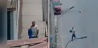 Comas: cámaras captan a chófer de camioneta en la que secuestraron a hija de empresario avícola