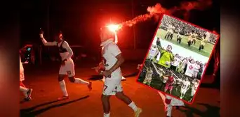 Universitario y su 'picante' burla a Alianza Lima tras campeonar en Matute: "El verdadero 'tri'" Universitario y su 'picante' burla a Alianza Lima tras campeonar en Matute: "El verdadero 'tri'"