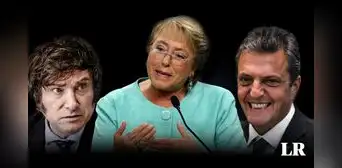 Bachelet y expresidentes piden votar por Massa para frenar “posturas antidemocráticas de Milei”