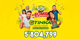 Pozo Millonario EN VIVO: últimos resultados de La Tinka, Boliyapa, Sí o Sí y más del 12 de noviembre