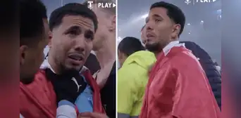 Sergio Peña rompió en llanto tras salir campeón en Suecia y fue consolado por sus compañeros