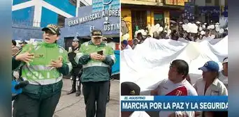 El Agustino: vecinos marchan por las calles del distrito para exigir paz y seguridad El Agustino: vecinos marchan por las calles del distrito para exigir paz y seguridad