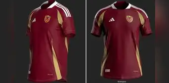 ¿Estilo retro? Así luciría la camiseta de la Vinotinto con Adidas en 2024, con base en filtración
