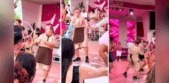 Empleada de limpieza se roba el show y se pone a bailar en plena fiesta: “El trabajo de mis sueños” Empleada de limpieza se roba el show y se pone a bailar en plena fiesta: “El trabajo de mis sueños”