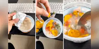 Compra ceviche envasado en ECUADOR y usuarios reaccionan: “Faltan los fideos y se convierte en sopa”