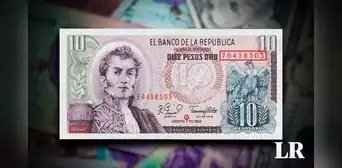 Así es el billete coleccionable de 10 pesos colombianos que podría valer $9.000.000 Así es el billete coleccionable de 10 pesos colombianos que podría valer $9.000.000