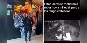 Jonathan Maicelo fue víctima de la delincuencia: así ingresaron los ladrones a su restaurante