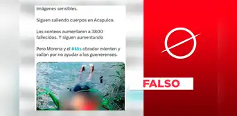 Foto no muestra "nuevos cadáveres" generados por el huracán Otis, en Acapulco Foto no muestra "nuevos cadáveres" generados por el huracán Otis, en Acapulco