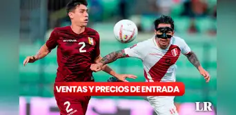 Entradas Perú vs. Venezuela: conoce el precio y cómo comprar los boletos por las Eliminatorias Entradas Perú vs. Venezuela: conoce el precio y cómo comprar los boletos por las Eliminatorias