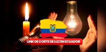 Corte de luz en Ecuador 2023: LINK para verificar si tendrás suspensión de energía eléctrica Corte de luz en Ecuador 2023: LINK para verificar si tendrás suspensión de energía eléctrica