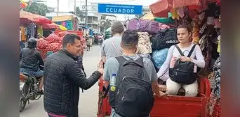 Tumbes: hasta 400 extranjeros al día abandonan territorio peruano Tumbes: hasta 400 extranjeros al día abandonan territorio peruano