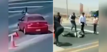 Ancón: policía no quiso pagar peaje, atropelló a agente de seguridad y huyó en dirección a Huaral Ancón: policía no quiso pagar peaje, atropelló a agente de seguridad y huyó en dirección a Huaral