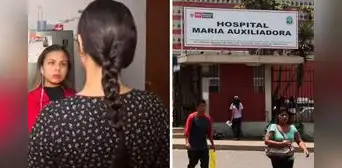 Mujer denuncia serias quemaduras en su cuerpo tras cesárea en el Hospital María Auxiliadora