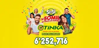 Pozo Millonario EN VIVO: últimos resultados de La Tinka, Boliyapa, Sí o Sí y más hoy, 15 de noviembre