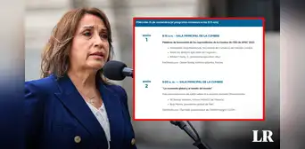 Dina Boluarte no figura en agenda de la APEC de este 15 de noviembre pese a anuncio inicial