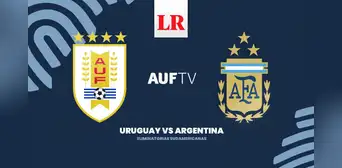 [VER AUF TV] ¿A qué hora juegan Uruguay vs. Argentina EN VIVO por las Eliminatorias 2026?