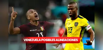 ¡Alineación oficial de la Vinotinto HOY! Así es la formación de Venezuela ante Ecuador ¡Alineación oficial de la Vinotinto HOY! Así es la formación de Venezuela ante Ecuador