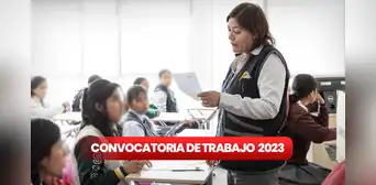 Trabajo en Arequipa: UGEL Sur y Norte ofrecen empleos con sueldos de hasta S/2.500 Trabajo en Arequipa: UGEL Sur y Norte ofrecen empleos con sueldos de hasta S/2.500