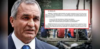 Vicente Romero habría favorecido a su hijo durante su gestión con una pasantía de la PNP en EE. UU.