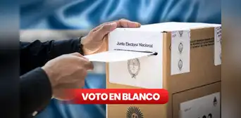 Voto en blanco en Argentina 2023: ¿es cierto que beneficia al ganador? Voto en blanco en Argentina 2023: ¿es cierto que beneficia al ganador?