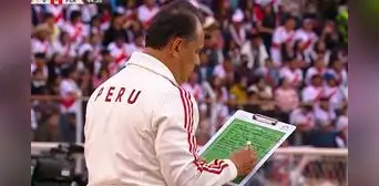 La viral imagen de Reynoso en pleno Perú vs. Bolivia que desató la burla de los hinchas