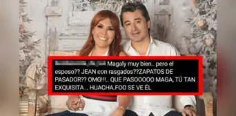 Magaly Medina y su CONTUNDENTE RESPUESTA a usuaria que tildó de 'huachafo' a su esposo Alfredo