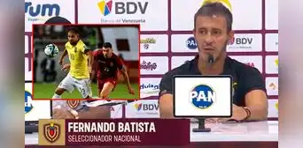 'Bocha' Batista sobre empate de Venezuela: "No se pudo ganar, pero siempre es bueno sumar" 'Bocha' Batista sobre empate de Venezuela: "No se pudo ganar, pero siempre es bueno sumar"
