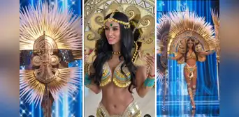 ¡Imponente! Camila Escribens deslumbra con traje inca en preliminar del Miss Universo: revive su pasarela ¡Imponente! Camila Escribens deslumbra con traje inca en preliminar del Miss Universo: revive su pasarela