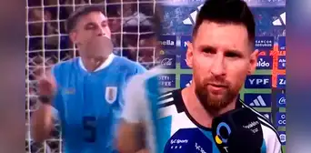 Lionel Messi y su crítica al gesto de Ugarte : "Esta gente joven tiene que aprender de los mayores a respetar"