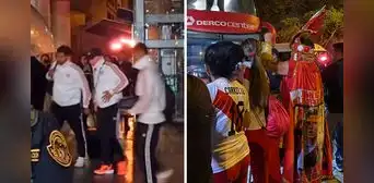 El triste recibimiento a la selección a su llegada al país: solo 3 hinchas se hicieron presentes El triste recibimiento a la selección a su llegada al país: solo 3 hinchas se hicieron presentes