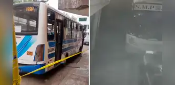 Independencia: lanzan explosivos contra buses de transporte público y viviendas salen afectadas Independencia: lanzan explosivos contra buses de transporte público y viviendas salen afectadas