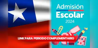 Sistema de Admisión Escolar 2024: revisa el LINK de cómo postular al periodo complementario Sistema de Admisión Escolar 2024: revisa el LINK de cómo postular al periodo complementario