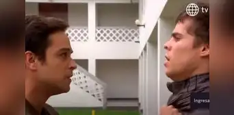 Cristóbal encaró a Benjamín por July y lo amenazó en ‘AFHS’: “No la vuelvas a buscar” Cristóbal encaró a Benjamín por July y lo amenazó en ‘AFHS’: “No la vuelvas a buscar”