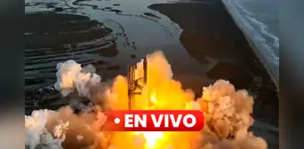 Lanzamiento de Starship, EN VIVO: el megacohete de Elon Musk explota tras llegar al espacio