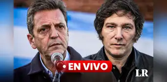 Balotaje entre Sergio Massa y Javier Milei EN VIVO: ¿quién será el próximo presidente de Argentina? Balotaje entre Sergio Massa y Javier Milei EN VIVO: ¿quién será el próximo presidente de Argentina?