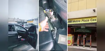Ladrones rompen lunas y vacían camioneta en estacionamiento de Metro Ladrones rompen lunas y vacían camioneta en estacionamiento de Metro