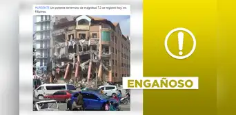 Foto del hotel Eva's destruido en Filipinas no se capturó tras el reciente terremoto Foto del hotel Eva's destruido en Filipinas no se capturó tras el reciente terremoto