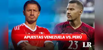 Apuestas Venezuela vs. Perú por la fecha 6 de Eliminatorias: ¿cuánto paga un triunfo vinotinto? Apuestas Venezuela vs. Perú por la fecha 6 de Eliminatorias: ¿cuánto paga un triunfo vinotinto?