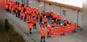 Las Bambas: sindicato de trabajadores inició huelga para exigir mejores condiciones laborales Las Bambas: sindicato de trabajadores inició huelga para exigir mejores condiciones laborales