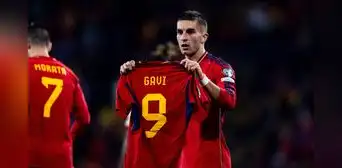 España goleó 3-1 a Georgia, pero perdió a Gavi por rotura de ligamentos en Eliminatorias Euro 2024